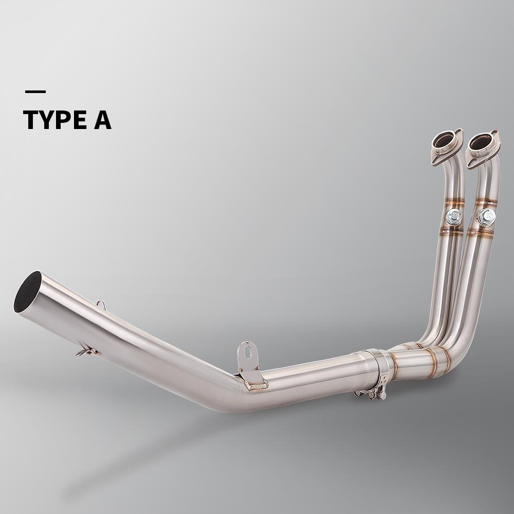 Slip-On Udstødning Til CFMOTO 450 SR 450SR 2022 2023 Års Motorcykel Fuld Udstødning Escape moto Modificeret Link Rør 51mm Indgang