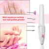 5 In 1 Manicure Pedicure Kit Cordless Portable Mini Nail Drill Professional Nail Polishing Machine for Nail Grind Trim Polish