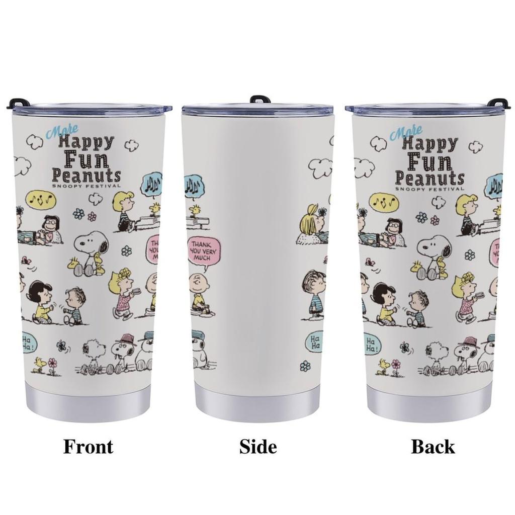 Snoopy Coffee Convenience Store Water Direct Stainless with Cute Character 600ml Tumbler, Mug, Cup, Cup, Insulated, Insulated, Bottle, Drinking,