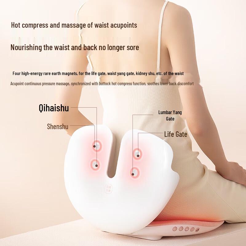 Ke Ai Yuan Su Heated Red Light Waist & Back Massager