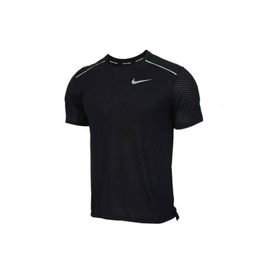 Dri-FIT Sports Training Running Quick-Dry Short Sleeve Tee Men Tops Black CT7750-010