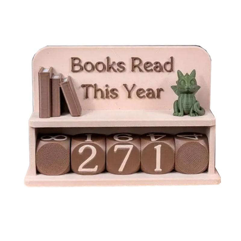 

ABS Plastic Reading Trackers Bookshelf Decoration For Visualizing Reading Goal And Sustaining Motivation Long Terms