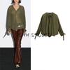 MD Spring New Arrival Women's Clothing French Style Design Graceful Bow Shoelace Long Sleeve Shirt Top 5148748