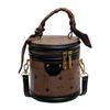 Portable cylinder bag women's 2025 new mobile phone bucket bag versatile shoulder women's bag oblique span bag tide