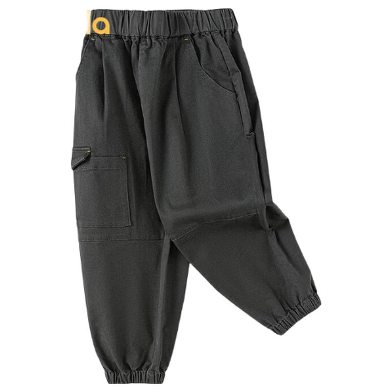 Balabala Boys' Tapered Cargo Pants