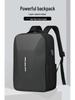 Waterproof Men's High-End Fashion Laptop Backpack for Travel and School with Large Capacity