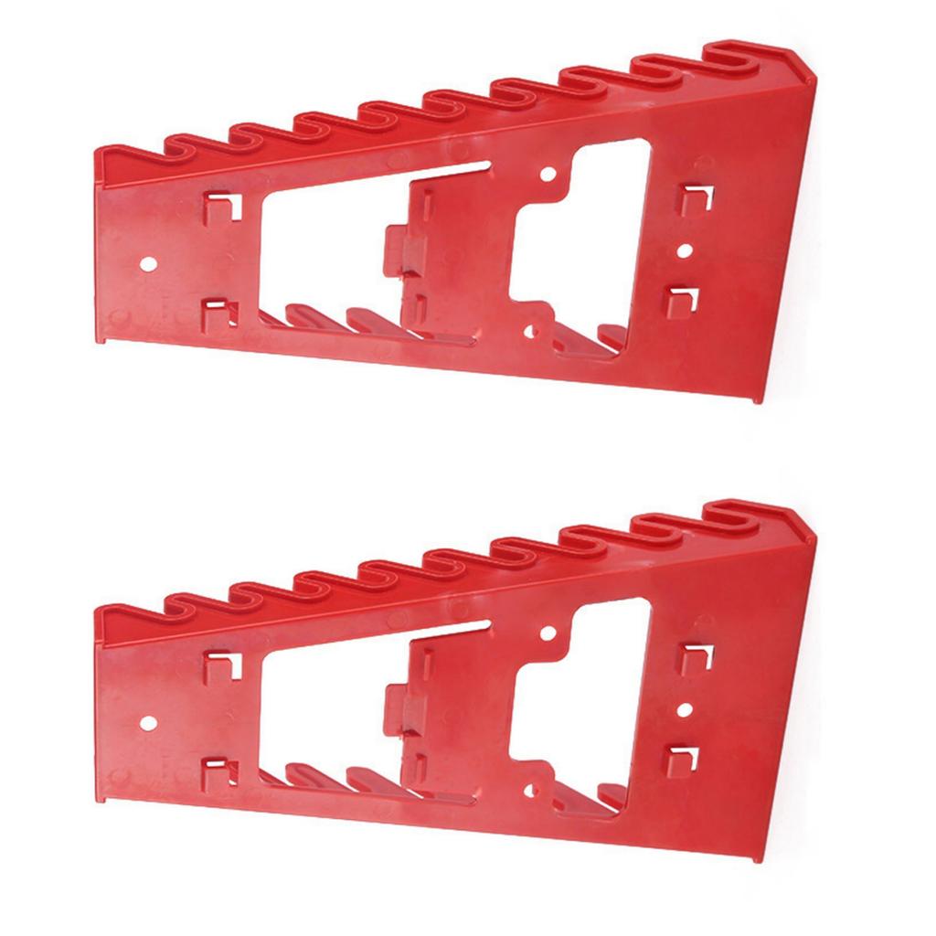 Heavy Duty ABS MultiSlot Tool Organizer Wall Mountable Storage Rack For Wrench Screwdriver Storage Workshop Garage