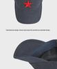Four Seasons Cotton Camouflage Sun Hat with Star Embroidery - Unisex Flat Top Design