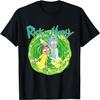 Koszulka Rick & Morty Portal i Szeroko Otwarte Oko