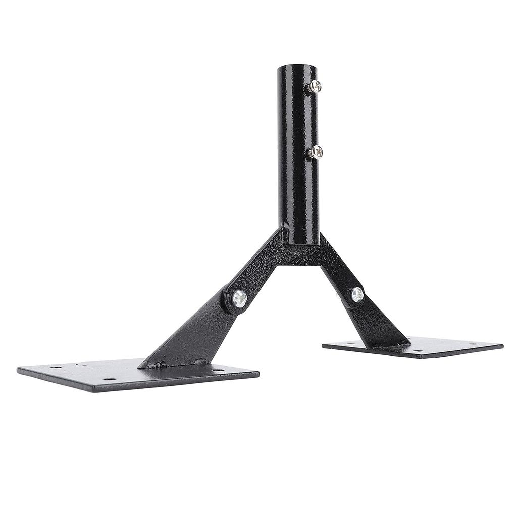 Balancing Roof Mount Door,   Steel Bracket Dual Purpose Flag Holder for Shaped Roof Garden and Flat Roofs