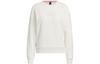 CITY ESCAPE Sweatshirts Women's Pink White Crew Neck Moderate Regular IP7072