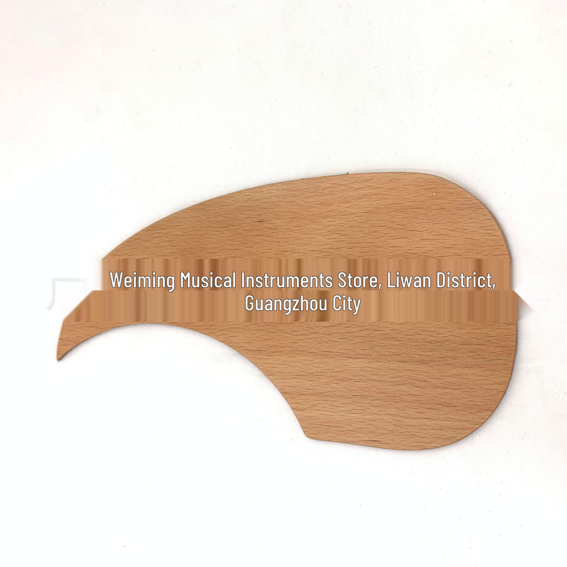 Premium Solid Wood Guitar Decorative Pickguard