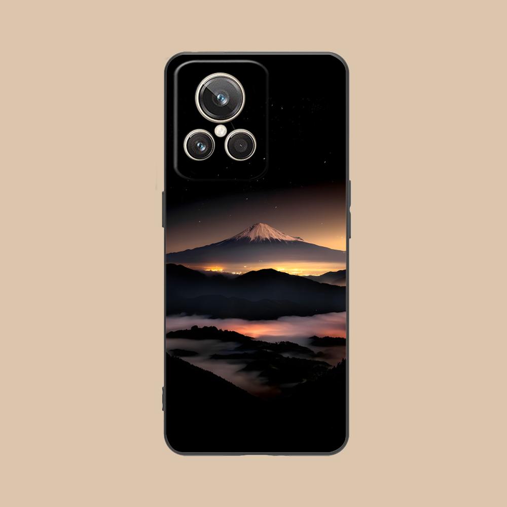 Mountain Forest Mobile Phone Case for Realme 15 14 13 12 11 10 9 Pro Plus T i Lite 5G Colorful Printing Cover Pretty Cellphones