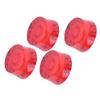 4Pcs Acrylic Bass Knobs Electric Guitar Volume Control Potentiometer Hat Guitar Accessories