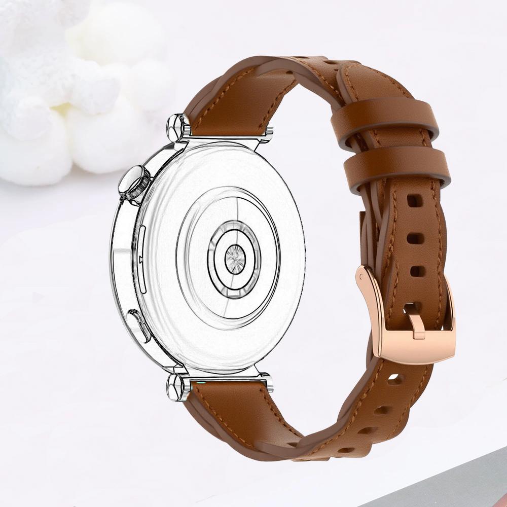 18MM Elegant Style Wristband For Garmin Watch Venu 2S 3S Smartwatch Accessories For Huawei Watch GT 6 5 4 41mm PU Leather Strap