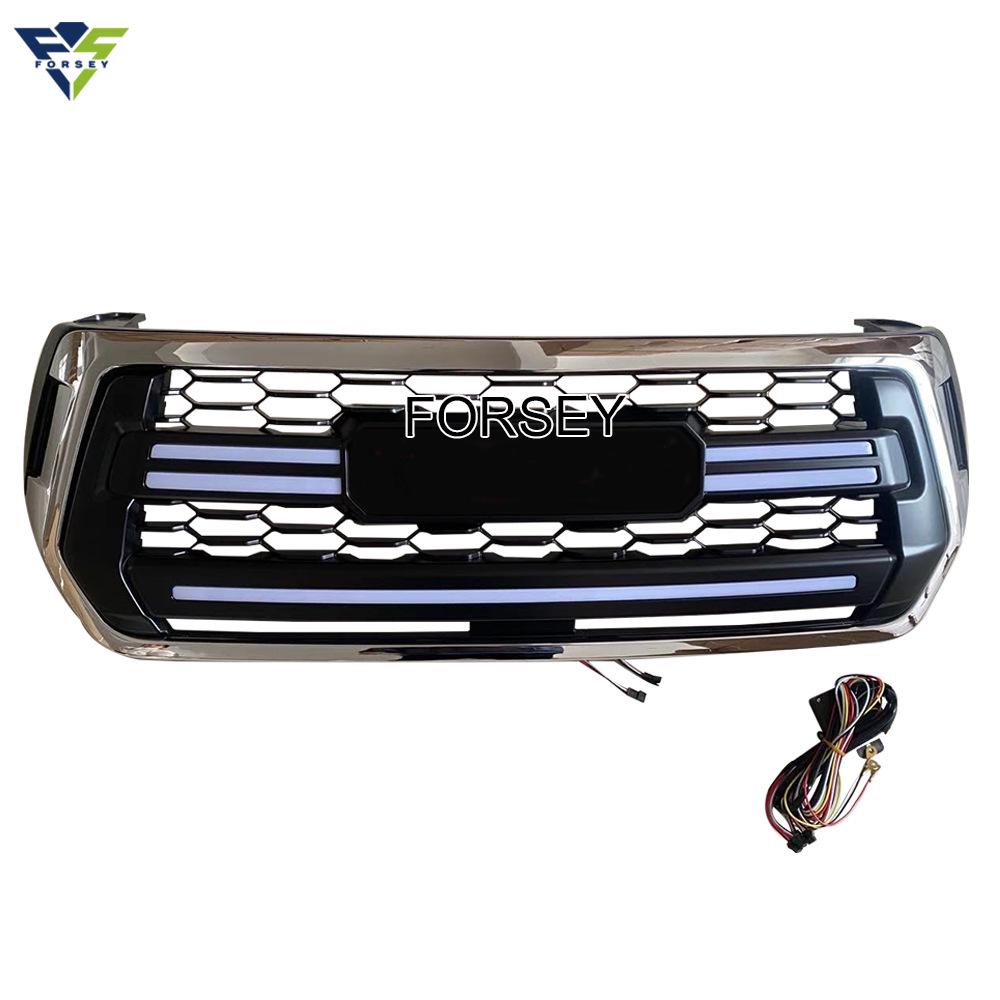 Hilux Revo Rocco 2018+ Front Bumper Grille with Lights