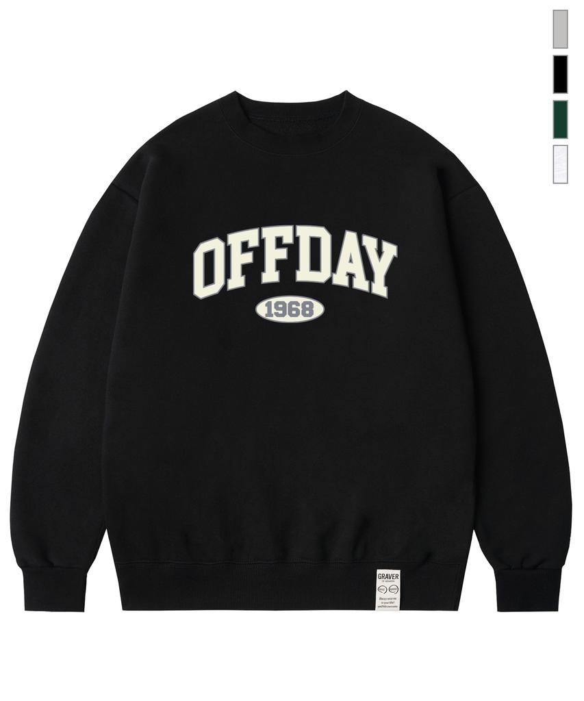 GRAVER [Unisex] 1968 Offday Sweatshirt_4 Colors