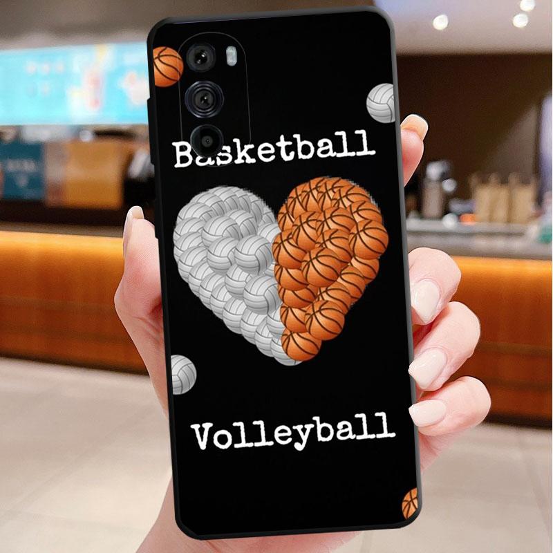 

I love basketball Sport Funda Phone Case For Motorola Edge 50 40 Pro 60 50 40 30 Ultra Neo Fusion Moto G Play G Stylus G Power G Moto Edge 50