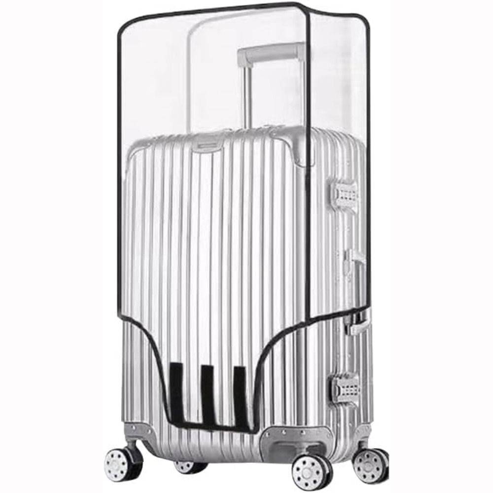 Langlebige Volltransparente Koffer Schutzhülle Wasserdicht Staubdicht Gepäckabdeckung PVC Reise Zubehör