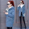 Winter Women's Coat Hooded Padded Jacket Warmth Slim Fit Plus Size Fashion Free Shipping Wholesale