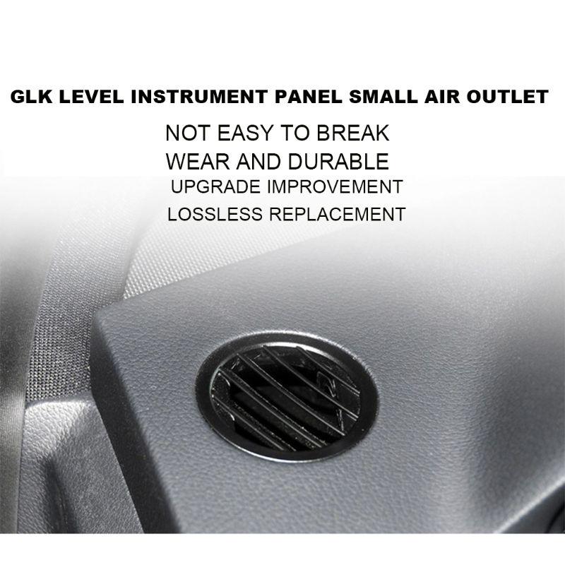 Auto Instrument Panel Small Outlet Grille Round Air Conditioning for Benz X204 GLK260 GLK280 GLK300 350 400