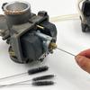 Carburetor Cleaning Kit Stainless Steel & Nylon Brushes for Motorcycle Welding Torch ATV Multi-Size Needles (0.4-7mm) with Aluminum Case Rustproof