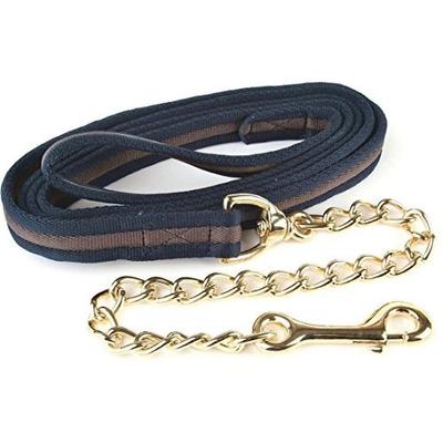 Soft Webbing Lead Rein With Chain