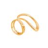 Hip Hop Exaggerated Wide Cuff Bangle/Finger Ring Stylish Geometric Jewelry Handmade Accessories for Women and Men