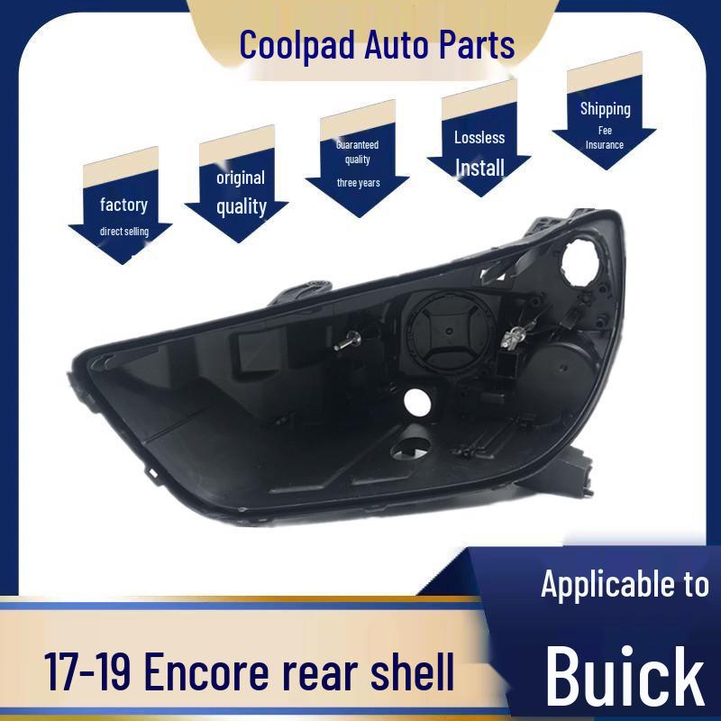 

Buick Encore Headlight Back Cover (2016-2019) Black Plastic Bottom Shell High-end original quality, passenger side
