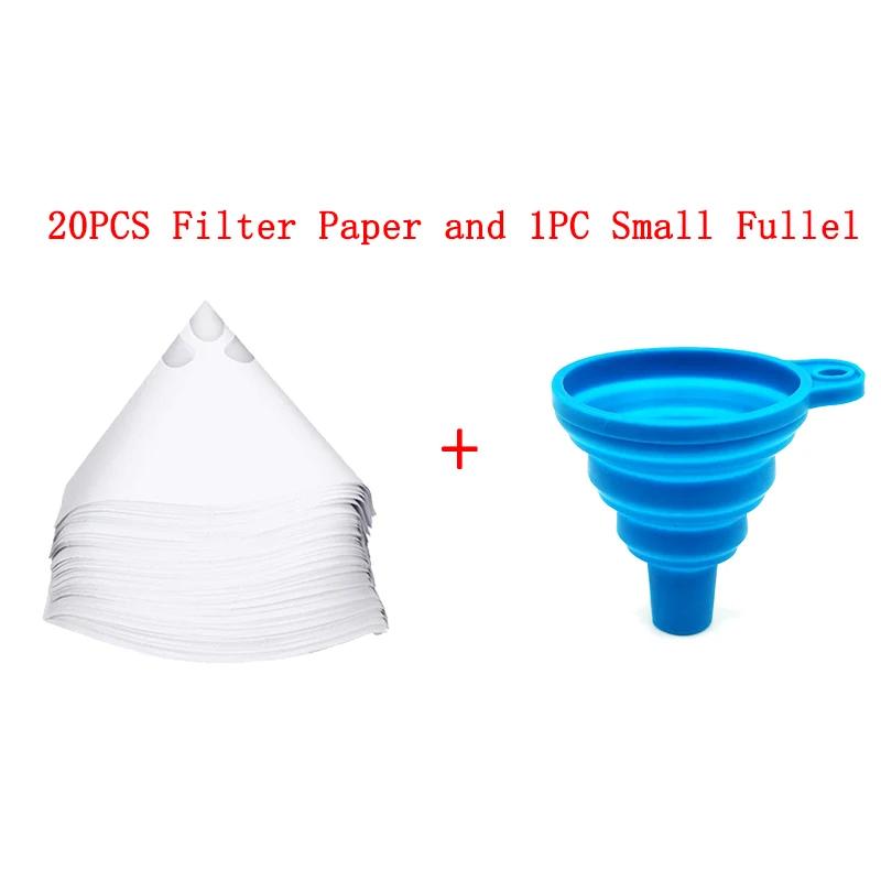 Paint Filter Paper Purifying Straining Cup Funnel Disposable 100 Mesh Paint Filte Mesh Conical Nylon Micron Paper 10/20/30/50Pcs