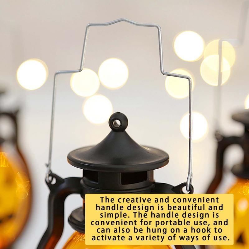 Led Pumpkin Lights Durable Flickering Pumpkin Lanterns with Battery Operated Pumpkin Lantern for Garden Landscape