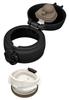 Thermos Water Accessory Replacement Lid Unit Spout and Gasket for JNL Portable Mug Jet Black Bottle/Mug Part (with Set) -