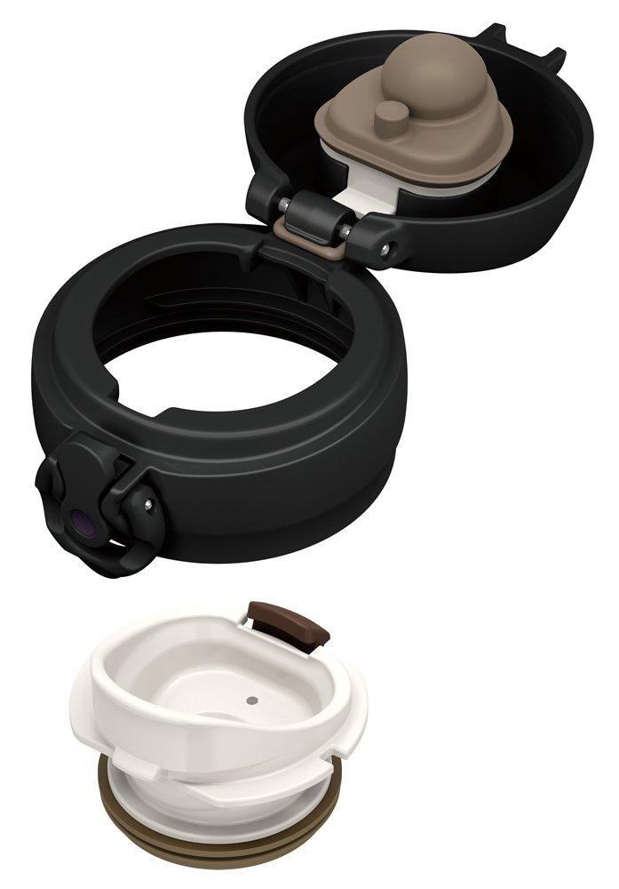 Thermos Water Accessory Replacement Lid Unit Spout and Gasket for JNL Portable Mug Jet Black Bottle/Mug Part (with Set) -