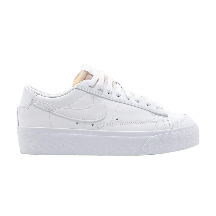 Nike Wmns Blazer Low Platform Triple White 37.5