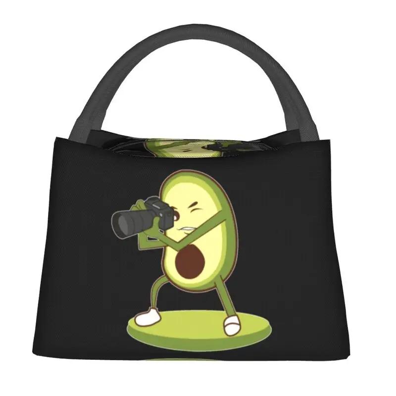 

Авокадо термоизолированная сумка для обеда для женщин веганская еда многоразовый контейнер для обеда для кемпинга на открытом воздухе путешествия еда коробка для еды 28x17x16CM фиолетовый