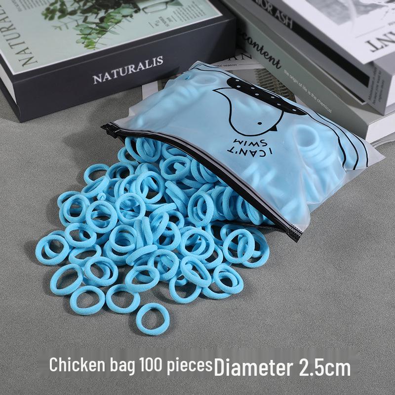 High-Elasticity Hair Ties for Girls - Gentle on Hair, Perfect for Children's Hairstyles