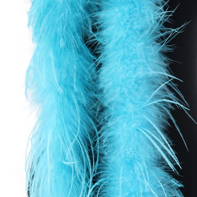Stylish Ostriches Plumage Neck Wrap For Outfits And Home Decoration