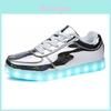 Scarpe da ginnastica luminose ricaricabili USB con luci LED, slip-on, per studenti, unisex