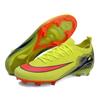 Putian Gang European Cup Flyknit Soccer Shoes, Men'S Low-Top Ag Long Spike Grass Training Shoes