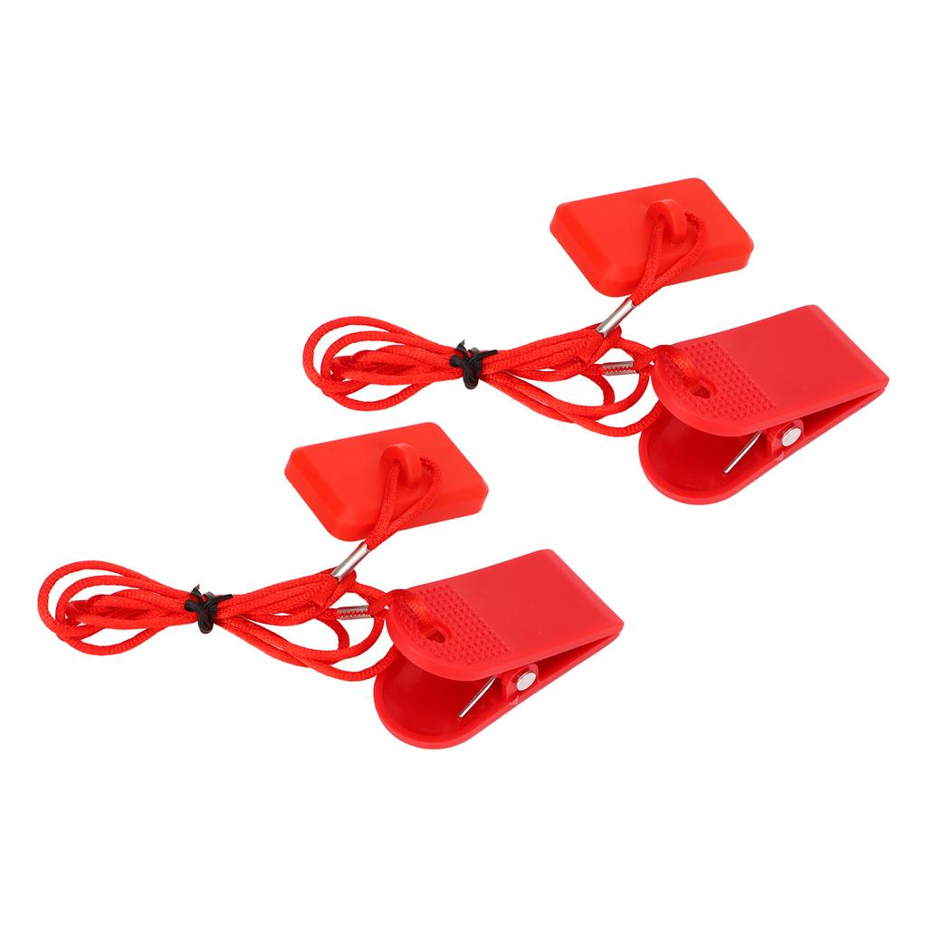 2PCS Treadmill Safety Switch Rectangular Insert ABS and Brass Treadmill Safty Lock for Yijian AD Gym