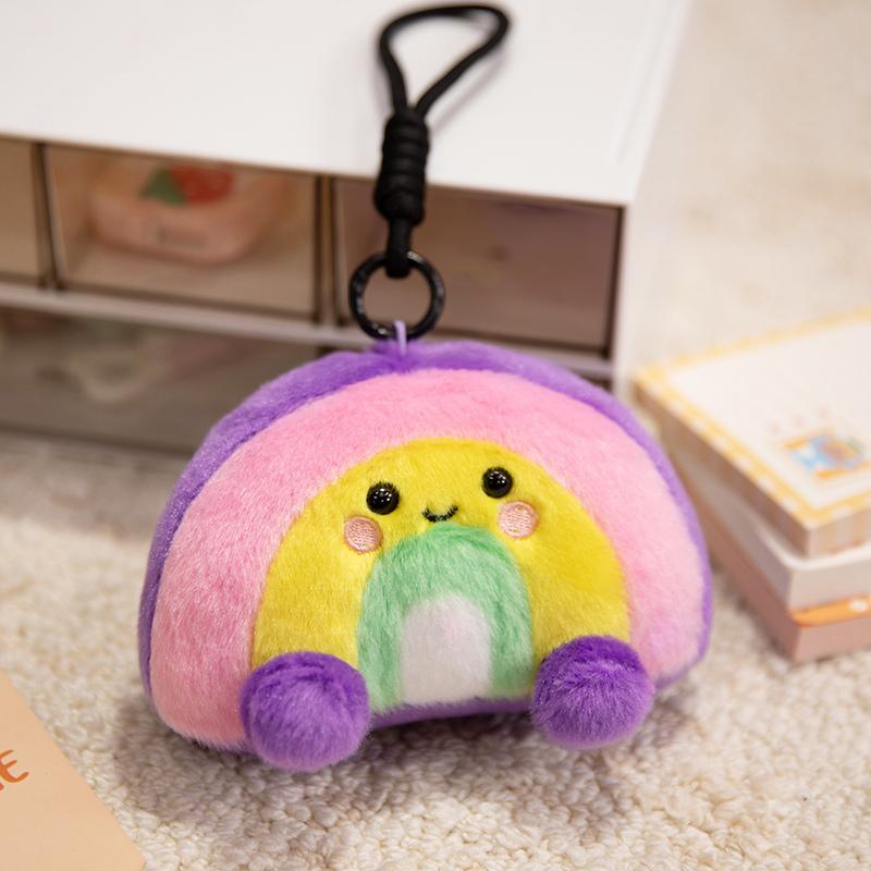 12/35cm Cartoon Weather Sky Plush Doll Pillow With Feet Love Cloud Rainbow Plush Toy Home Decoration Gift For Boys And Girls
