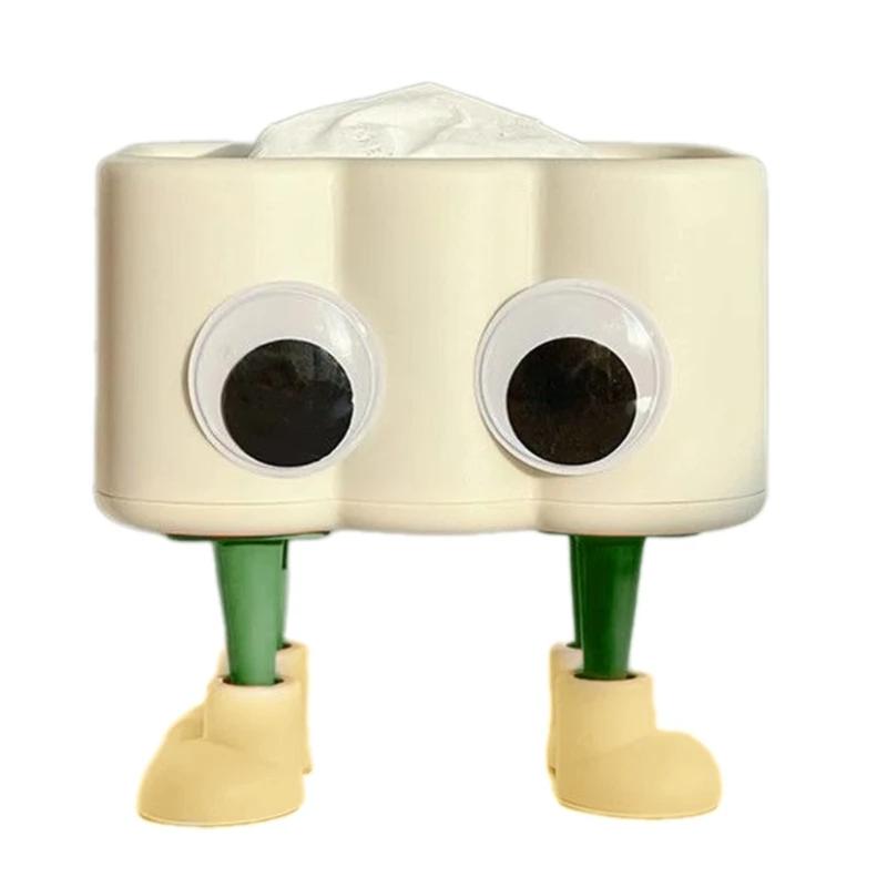 Eye Catching Tissue Dispenser Box Set Sweet Eye Tissue Dispenser Modern and Functional Tissue Storage Organizers