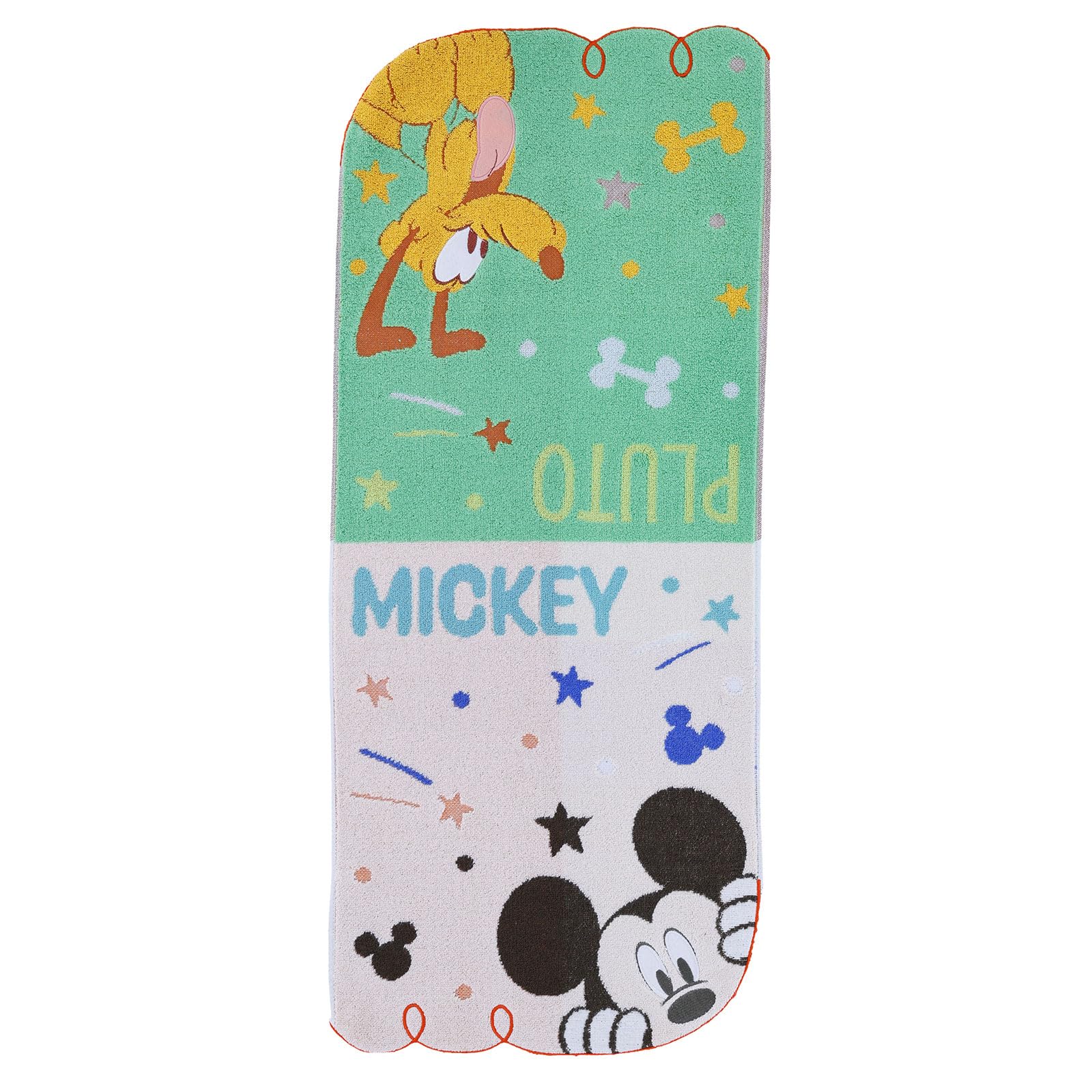 

Marushin Face Disney Mickey Mickey and Hyokkori Antibacterial and Perfect Product 2006046600 Towel, Mouse, Boy, 100% Cotton, Deodorizing, Gift,