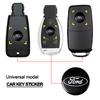 snpwz4 5/10/20 Pcs 14mm Car Key Remote Control Sticker Badge For Ford Focus Mk2 Fiesta Kuga Explorer Mk4 Ranger Mk7 Mustang Smax Escape