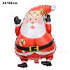 Christmas Balloons Special-Shaped Aluminum Film Balloons Santa Claus Merry Christmas Arrangements Christmas Eve Decorations