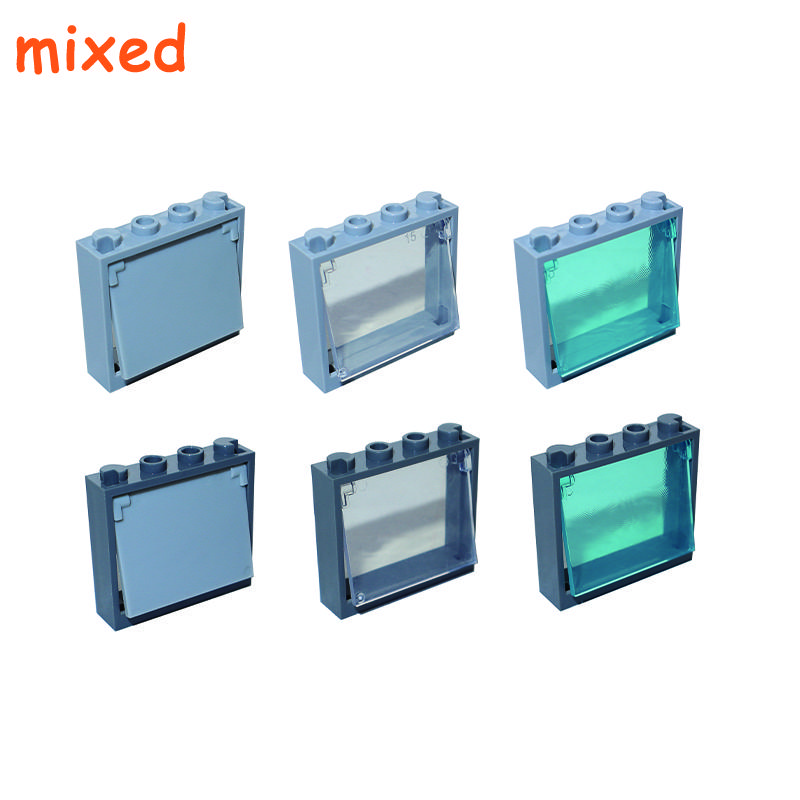 Non-Toxic Railing Stair Barrier Ladder Guard Bar Castle Garden Farm Military Building Block Moc Part Fence City Accessories Assemble Brick