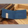 Men's Sophisticated Black Genuine Leather Wallet With Silver Money Clip And Card Holder
