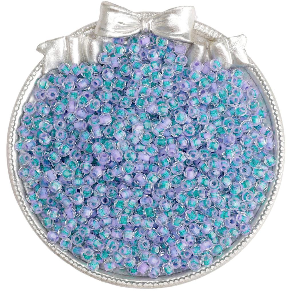 140Pcs Crystal Czech Glass Beads Ink Wash Painting Seed Beads For DIY Clothing Sewing Decor Jewelry Making