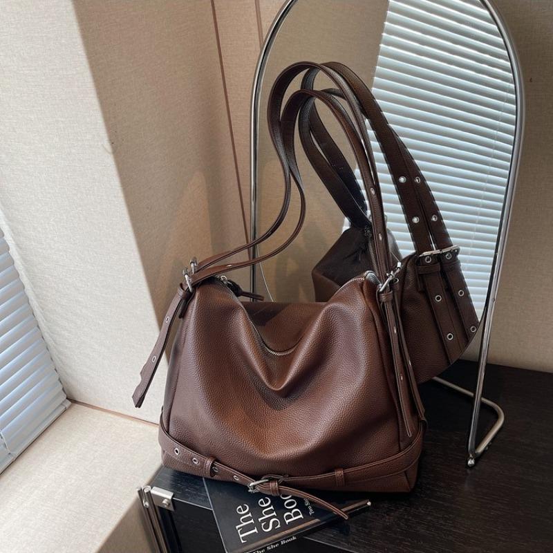 Large Capacity Shoulder Bag Women's New Autumn and Winter Fashion Messenger Bag Versatile Commuter Tote Bag