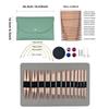 Aluminum Circular Knitting Needles Set Interchangeable Crochet Hooks Weaving Yarn Knitting Needle Kit Knitting Accessories